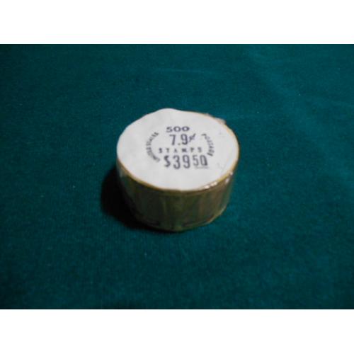 #1615 7.9¢ Drum, Coil Roll of 500, Never Opened